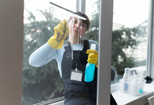 Nettoyage de vitres intérieures et extérieures à Sallèdes
